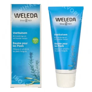 Weleda Foot Balm 75ml Pflegt Intensiv fles en verpakking
