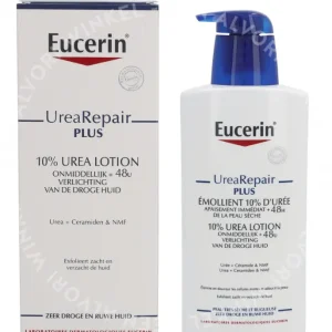 Eucerin Urea Repair Plus Repairing Body Lotion 400ml 10% Urea fles en verpakking