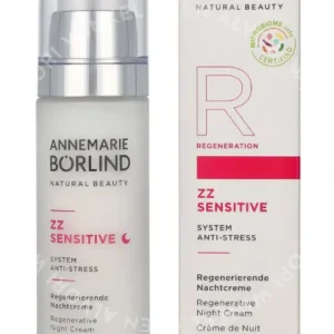 Annemarie Borlind ZZ Sensitive Regenerative Night Cream 50ml  fles en verpakking