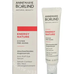 Annemarie Borlind Energy Nature Anti-Puff Eye Serum 15ml  fles en verpakking