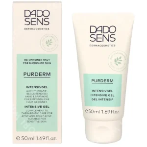 Dado Sens Purderm Intensive Gel 50ml  fles en verpakking