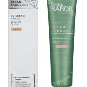 Babor Doctor Clean Formance BB Cream SPF20 40ml #01 Light fles en verpakking