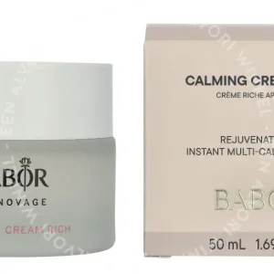 Babor Skinovage Calming Cream Rich 50ml  fles en verpakking