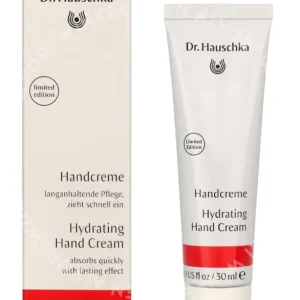 Dr. Hauschka Hydrating Hand Cream 30ml Limited Edition fles en verpakking