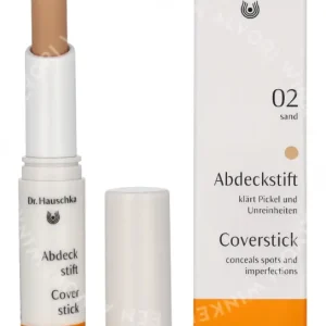 Dr. Hauschka Coverstick 1.9g #02 Sand fles en verpakking