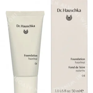 Dr. Hauschka Foundation 30ml #04 Hazelnut fles en verpakking