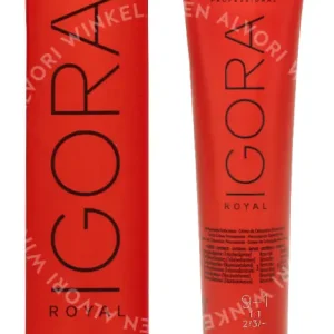 Schwarzkopf Igora Royal Permanent Color Creme 60ml 9-1 fles en verpakking