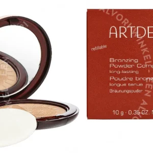 Artdeco Bronzing Powder Compact Long-Lasting 10g #50 Almond fles en verpakking