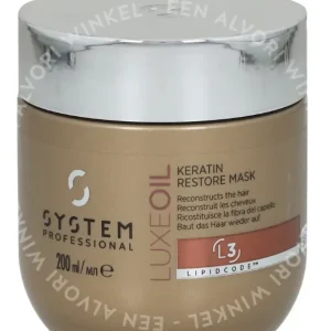 Wella System P. - Luxe Oil Keratin Restore Mask L3 200ml  fles