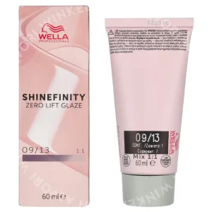 Wella Shinefinity - Zero Lift Glaze 60ml 09/13 fles en verpakking