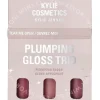 Kylie Jenner Kylie Cosmetics Plumping Gloss Trio 9.66ml Pink Trouble 3.22 ml /Rose Temptation 3.22 ml / Berry Kiss  3.22 ml verpakking