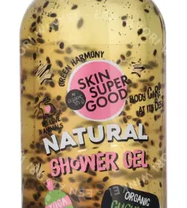 Planeta Organica Natural Shower Gel 250ml Cucumber And Basil fles