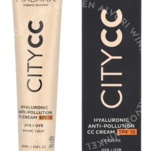 Madara Hyaluronic Anti-Pollution CC Cream SPF15 40ml Light