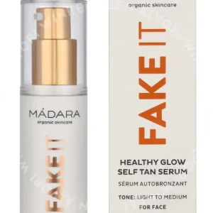 Madara Fake It Healthy Glow Self Tan Serum 30ml Light To Medium