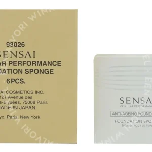 Sensai Total Finish Foundation Sponge 1stuk  fles en verpakking