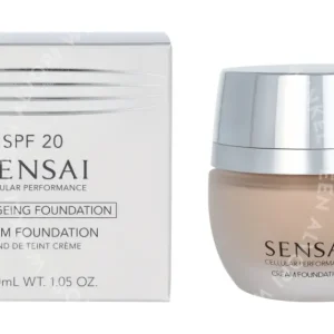 Sensai CP Cream Foundation 30ml #21 fles en verpakking