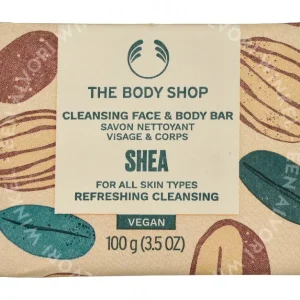 The Body Shop Shea Cleansing Face & Body Bar 100g  fles