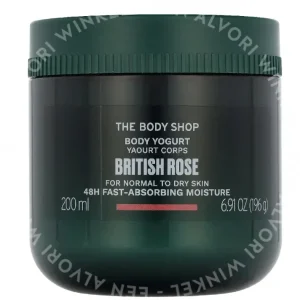 The Body Shop Body Yogurt British Rose 200ml  fles
