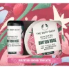 The Body Shop G1 Intro British Rose Giftset 140ml Shower Gel 60ml/Body Butter 50ml/Hand Cream 30ml verpakking