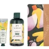 The Body Shop G4 Medium Mango Giftset 540ml Mango Shower Gel 250ml/Mango Body Butter  200ml/Mango Body Scrub  50ml/Mango Hand Balm 30ml/Mango Lip Butter 10ml fles en verpakking