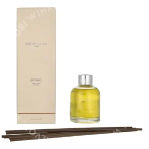 Molton Brown Black Pepper Aroma Reeds - Refill 150ml  fles en verpakking