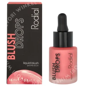 Rodial Blush Drops 15ml Liquid Blush/Frosted Pink fles en verpakking