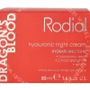 Rodial Dragon's Blood Hyaluronic Night Cream 50ml Hydrate And Tone verpakking