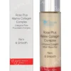 The Organic Pharmacy Rose Plus Marine Collagen Complex 35ml For All Skin Types fles en verpakking