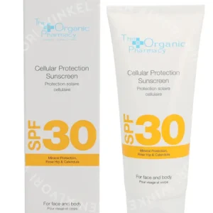 The Organic Pharmacy Cellular Protection Sun Cream SPF30 100ml For Face And Body fles en verpakking