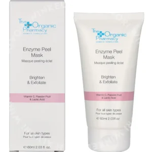 The Organic Pharmacy Enzyme Peel Mask w/Vitamin C & Papaya 60ml For All Skin Types fles en verpakking