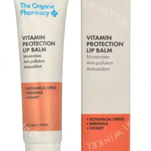 The Organic Pharmacy Antioxidant Lip Balm 10ml  fles en verpakking