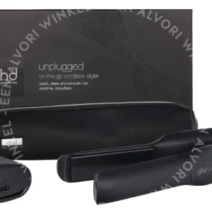 GHD Unplugged Styler - Black 1stuk  fles en verpakking