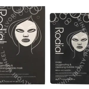 Rodial Snake Bubble Mask Set 88g 4x22gr fles en verpakking