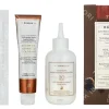 Korres Argan Oil Advanced Colorant 145ml 77.44 Copper Blonde - Colorant 50ml/Emulsion 75ml/Conditioner 20ml fles en verpakking