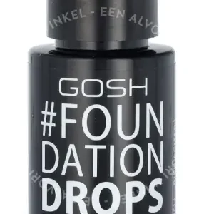 Gosh Foundation Drops SPF10 30ml Natural 004 fles