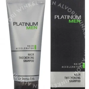 Dr Irena Eris Men Platinum Hair Thickening Shampoo 200ml  fles en verpakking