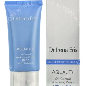 Dr Irena Eris Aquality Oil-Control Moisturizing Cream SPF30 50ml  fles en verpakking