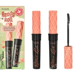 Benefit Ready To Roll Mascara Duo 17g 2x Roller Lash Mascara/Travel Set fles en verpakking