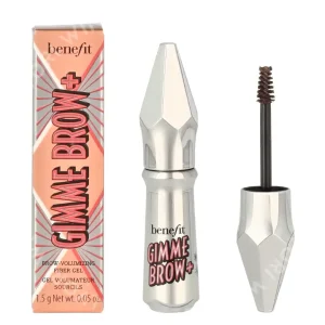 Benefit Gimme Brow+ Mini Brow-Volumizing Fiber Gel 1.5g #3 Neutral Light Brown fles en verpakking