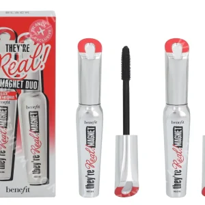 Benefit They're Real! Magnet Mascara Duo Set 18g 2x9gr - #1 Supercharged Black fles en verpakking