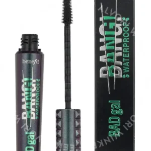 Benefit Badgal Bang! Waterproof Volumizing Mascara 8.5g Intense Pitch Black fles en verpakking
