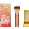 Benefit Cheek-End Getaway Set 6g Shellie Blush 6gr/Multitasking Brush fles en verpakking