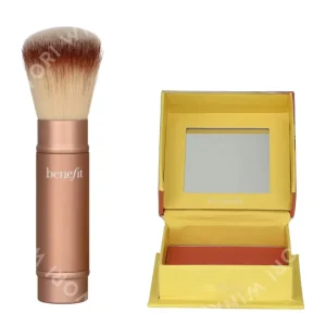 Benefit Cheek-End Getaway Set 6g Shellie Blush 6gr/Multitasking Brush fles