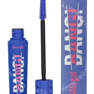 Benefit Badgal Bang! Waterproof Volumizing Mascara 8.5g Power Blue fles en verpakking