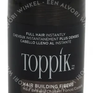 Toppik Hair Building Fibers - Medium Brown 12g  verpakking