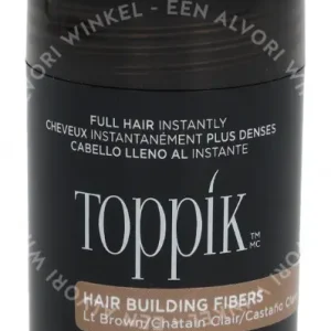 Toppik Hair Building Fibers - Light Brown 12g  verpakking