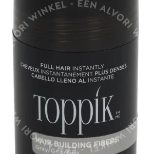 Toppik Hair Building Fibers - Grey 12g  verpakking