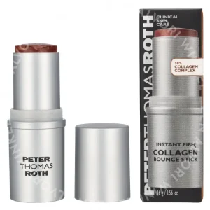 P.T. Roth Instant FirmX Collagen Bounce Stick 16g Bronze Glow fles en verpakking