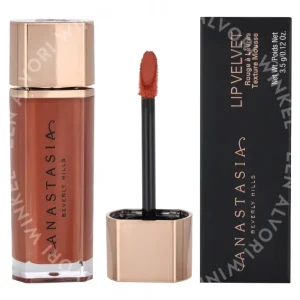 Anastasia Beverly Hills Lip Velvet Lipstick 3.5g Peach Amber fles en verpakking