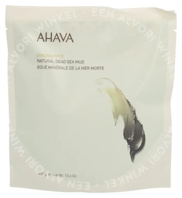 Ahava Deadsea Mud Natural Dead Sea Mud 400g verpakking